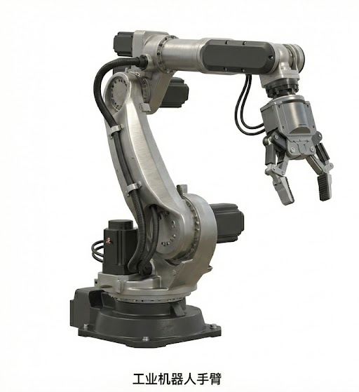 工业机器人手臂 3D 演示
